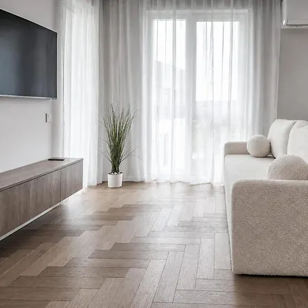 아파트 The Royal Amber Apartment, Luxury Apatment Kunigiskes 팔랑가